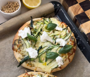 Zucchini Summer Pizza Recipe Image